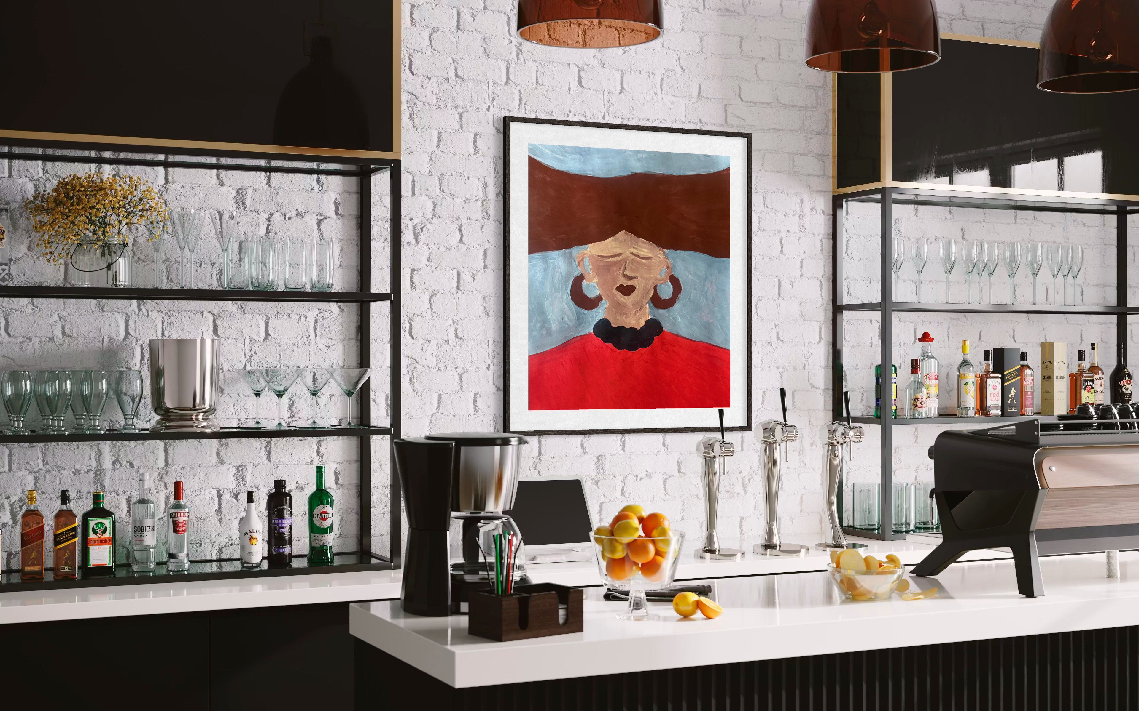 Electric Hair - Print