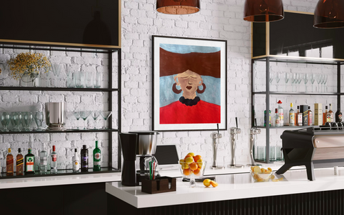 Electric Hair - Print